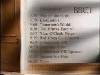 Thumbnail image for BBC1 (Promo - Pre Rebrand)  - 1991
