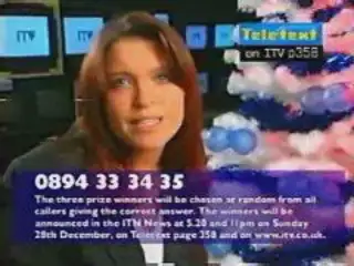 Thumbnail image for ITV Count The Xmas Trees - 1997 