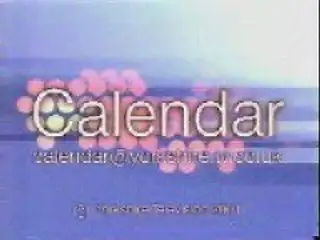 Thumbnail image for Calendar End - 2001 