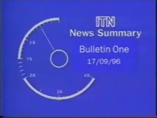 Thumbnail image for Channel 3 North East - ITN VT Clock  - 1996
