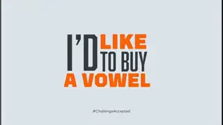 Thumbnail image for Challenge (Break - I'd Like To Buy a Vowel)  - 2017