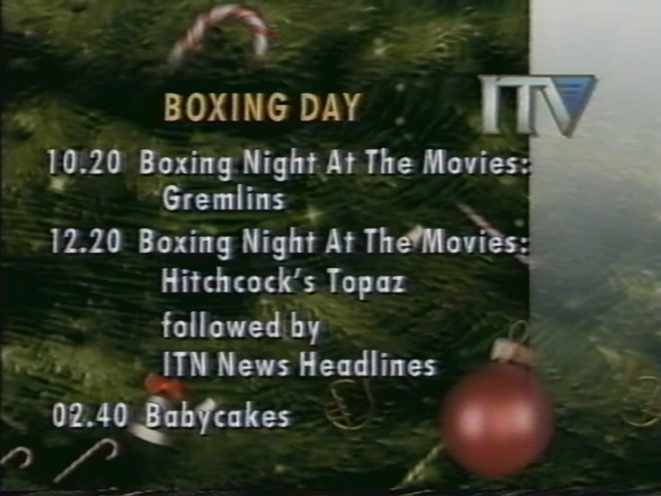 Thumbnail image for Thames (Menu)  - Christmas 1991