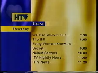Thumbnail image for HTV (Menu)  - 1999