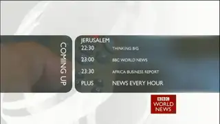 Thumbnail image for BBC World News (Breakfiller - Coming Up)  - 2009