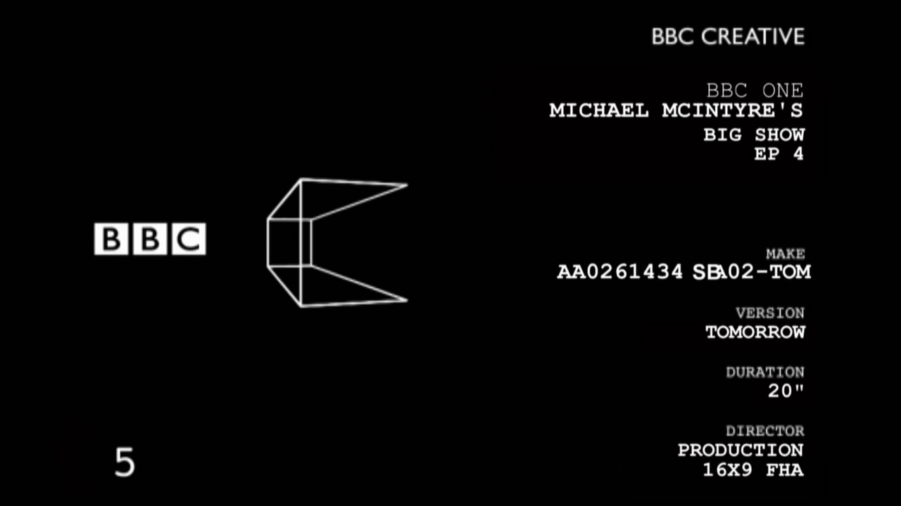 Thumbnail image for BBC One Scotland (Promo Mistake)  - Christmas 2019
