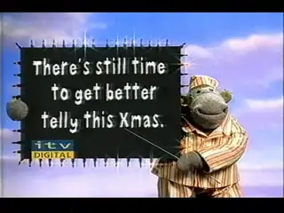 Thumbnail image for ITV Digital (Al and Monkey - Christmas)  - 2001