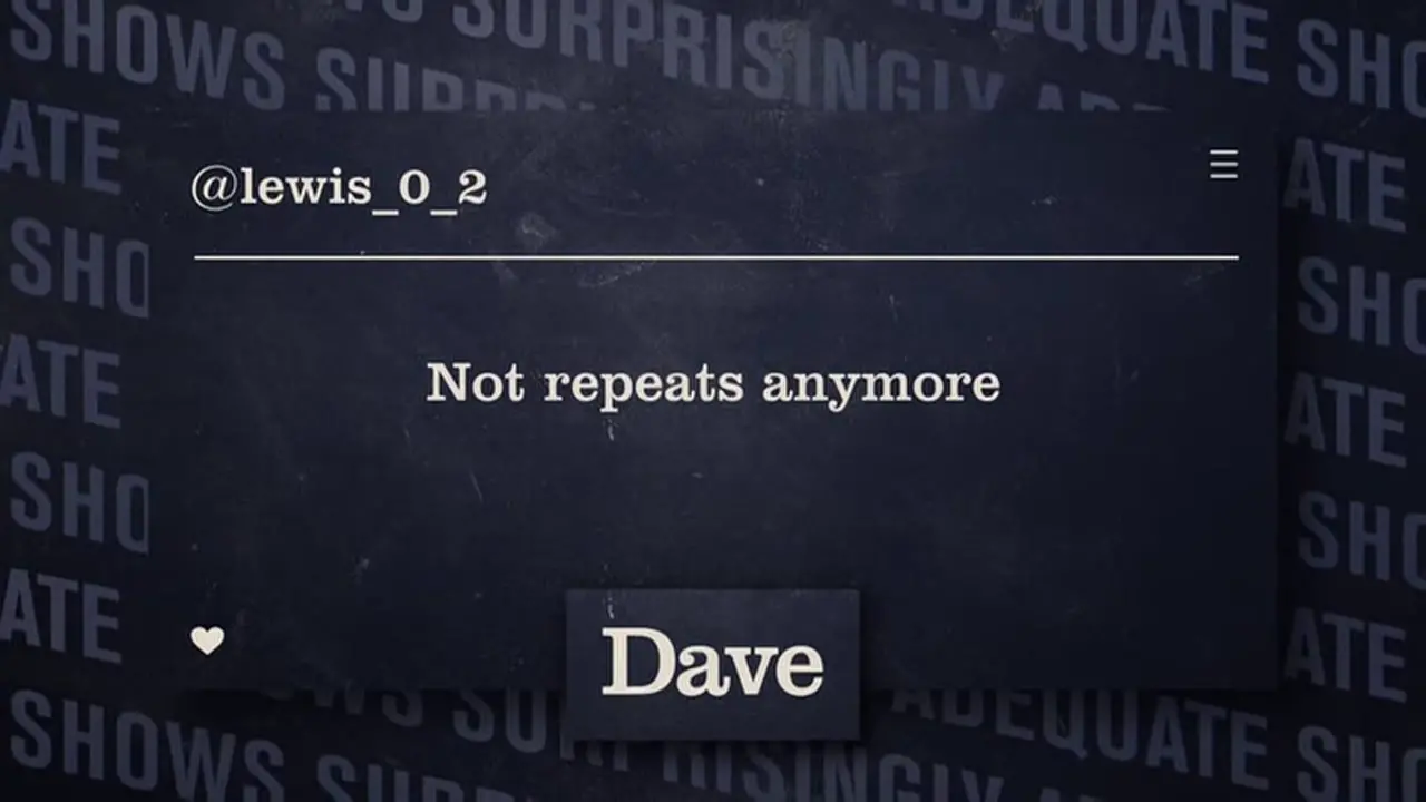 Thumbnail image for Dave (Break - Surprisingly Adequate Shows)  - 2021