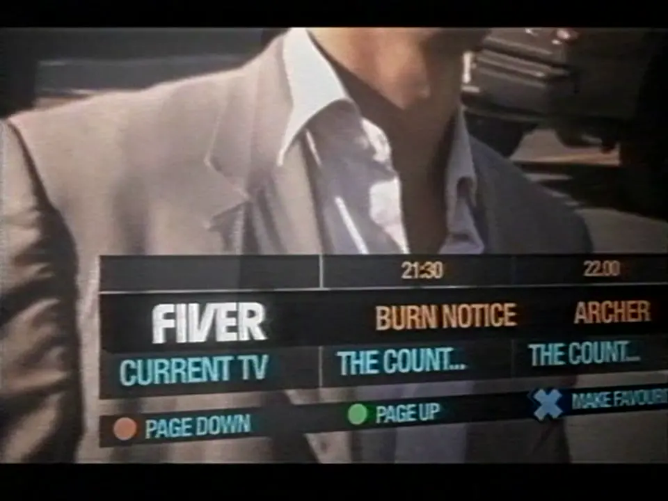 Thumbnail image for Fiver (EPG Promo)  - 2010