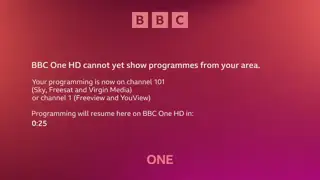 Thumbnail image for BBC One (HD Holding Slide)  - October 2021