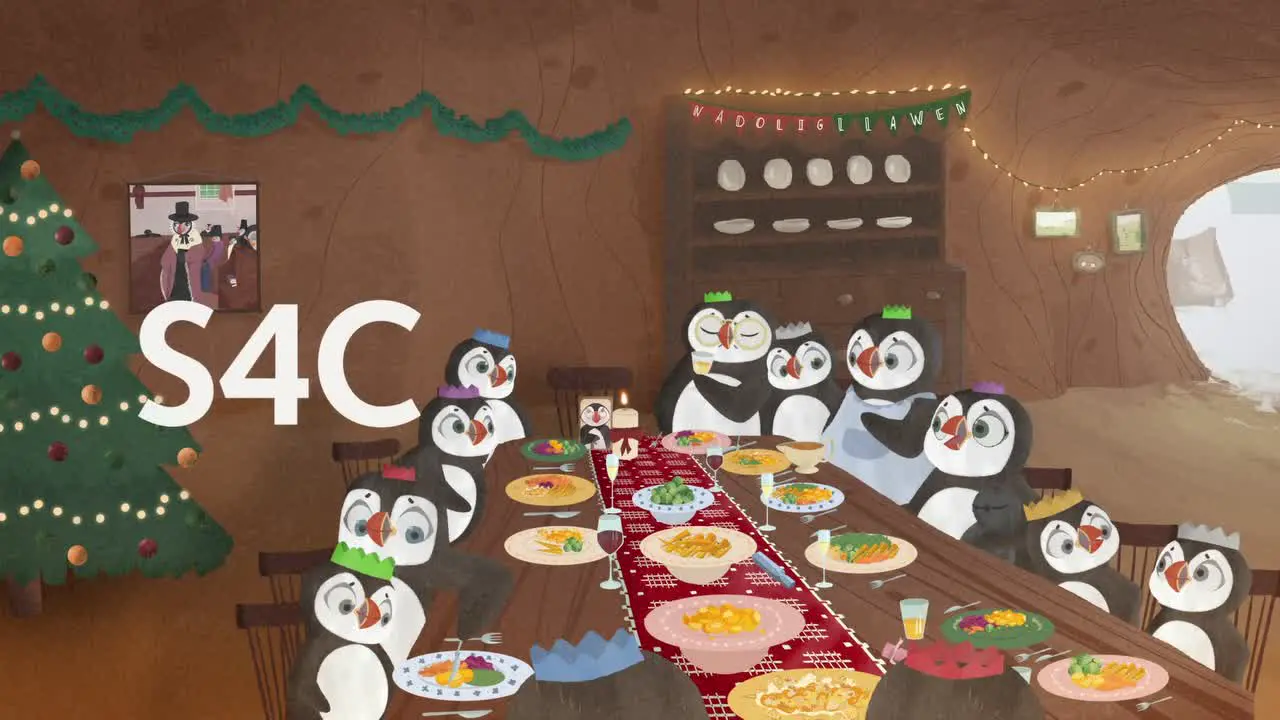 Thumbnail image for S4C (Break - Puffins)  - Christmas 2021