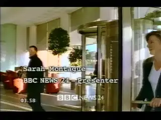 Thumbnail image for BBC News 24 (Promo - Sarah Montague)  - 1999