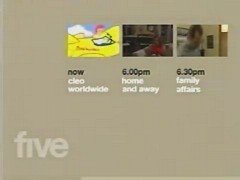 Thumbnail image for five 2002 - Programme Menu 