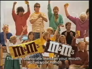 Thumbnail image for M&Ms  - 1991