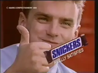 Thumbnail image for Snickers  - 1991