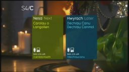 Thumbnail image for S4C (Menu) - Christmas 2009 