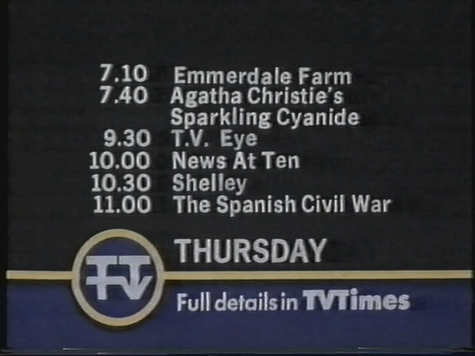 Thumbnail image for Tyne Tees (Next)  - 1984