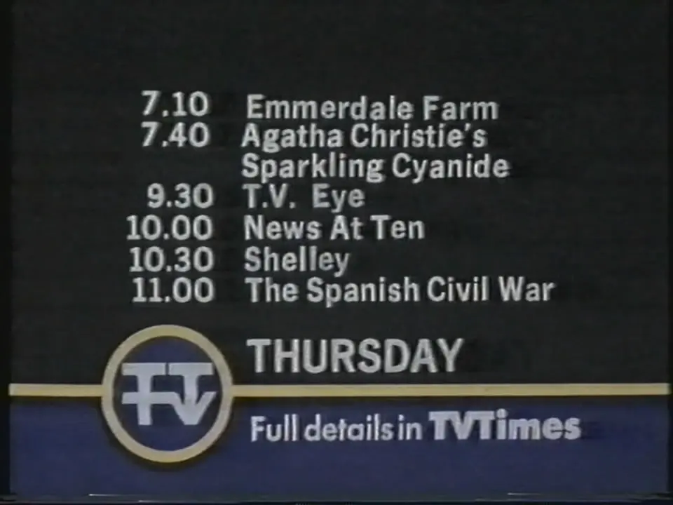Thumbnail image for Tyne Tees (Next)  - 1984