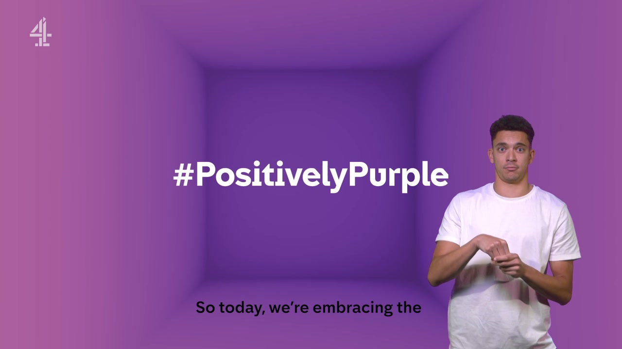 Thumbnail image for Channel 4 (Positively Purple)  - 2023